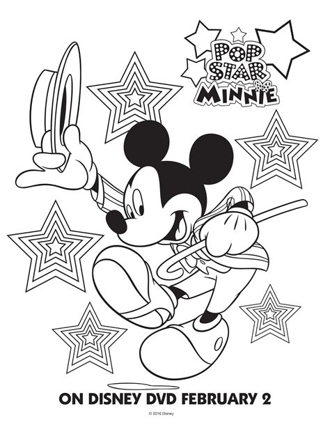 Disney Minnie Mouse Coloring/Activity Sheets - Babushka's Baile