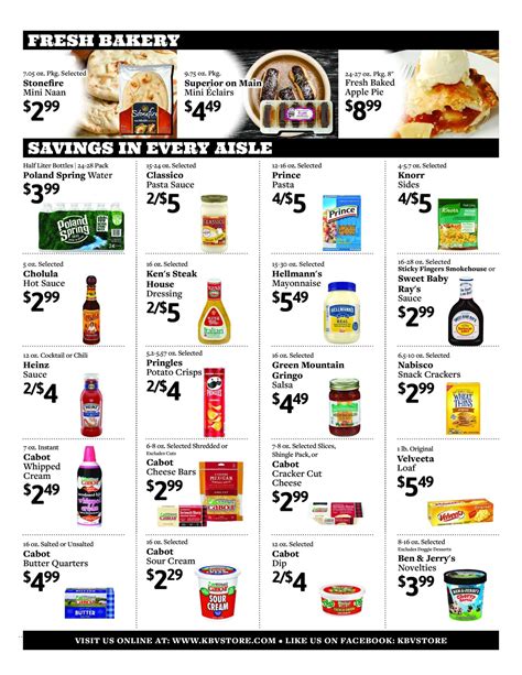 Weekly Sales & Specials – Keeler’s Bay Variety Grocery