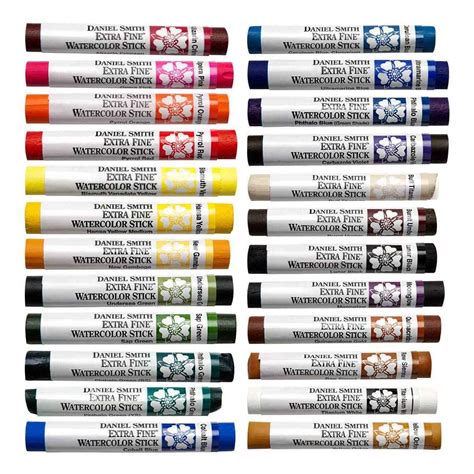 DANIEL SMITH Watercolor Stick 24 Color Set | Jerry's Artarama