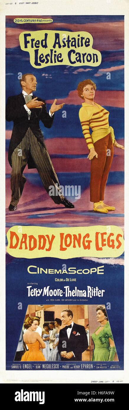 Daddy long legs 1955 movie hi-res stock photography and images - Alamy