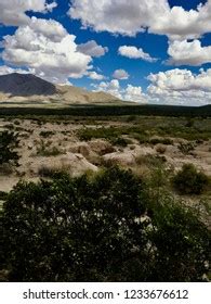 West Texas Desert Landscape Field Cloud Stock Photo 1233676612 ...