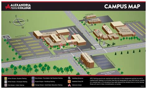 (PDF) ALEXANDRIA TECHNICAL & COMMUNITY COLLEGE CAMPUS MAP · 2020. 12. 7. · CAMPUS MAP ALEXANDRIA ...