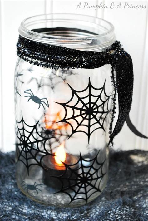 halloween-mason-jars-black-spider