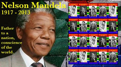 randuwa: My Earth Stamps: Nelson Mandela Commemorative