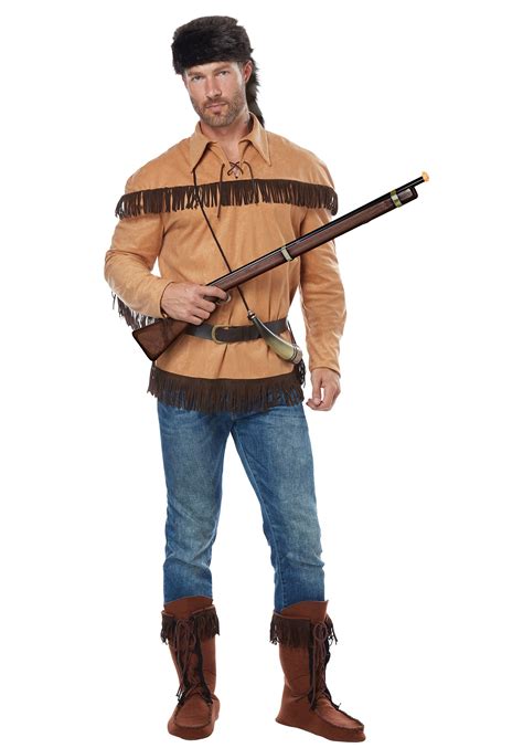 Davy Crockett Costume for Adults