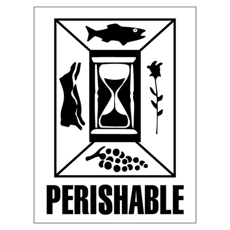 3" x 4" International Pictorial Perishable Label - AsLabeled.com