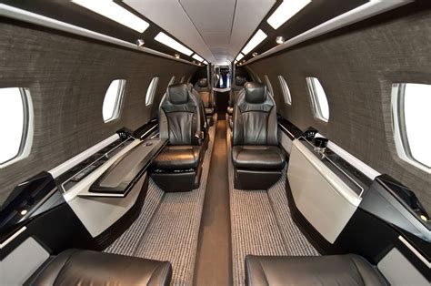 Luxury Private Jets Interior Design Advanced Version Of The Citation X ...