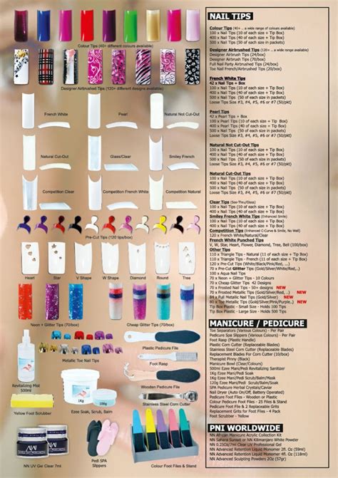 Products List Care Nail