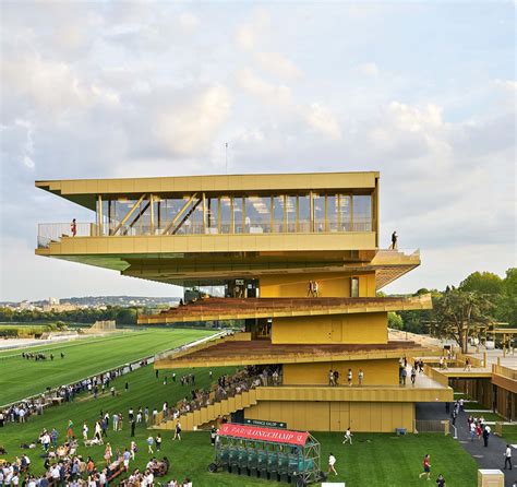 Hippodrome de Longchamp, Paris, Dominique Perrault Architecte