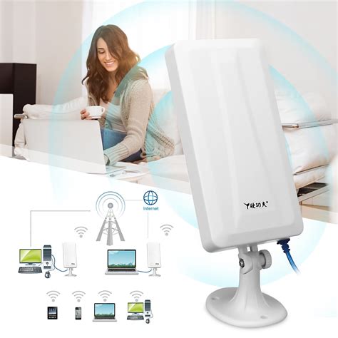 150Mbps WiFi Antenna Booster ,200m WiFi Antenna Long Distance Range Wireless Extender Booster ...