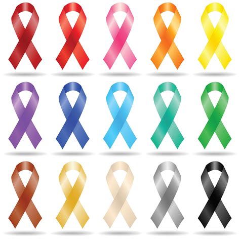 Cancer Ribbon Colors and Meanings