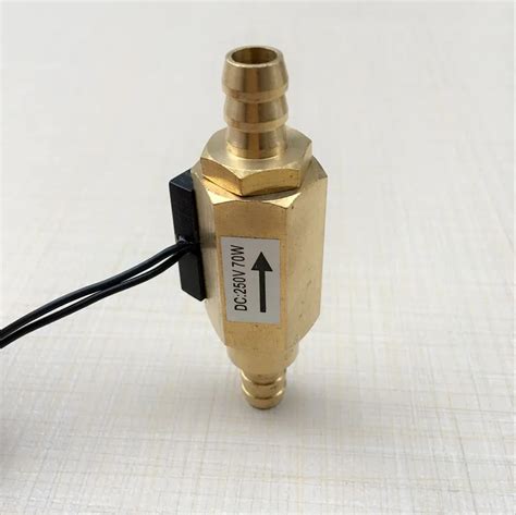 Air flow sensor switch G1/4 10mm Air flow control Copper Plugable Tool ...