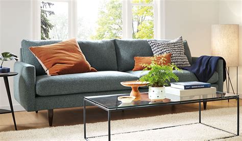 Dark Grey Sofa Living Room, Living Room Accents, Living Room Sofa, Modern Living Room, Living ...