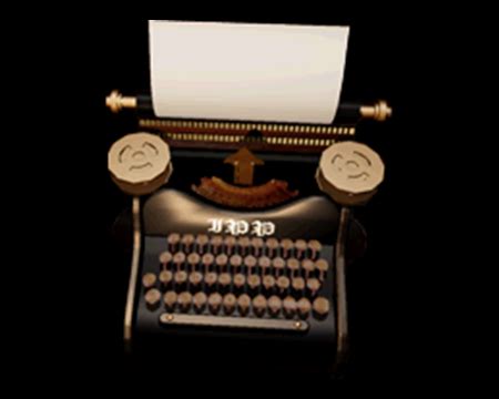 Typewriter (Resident Evil) | Evil Resource