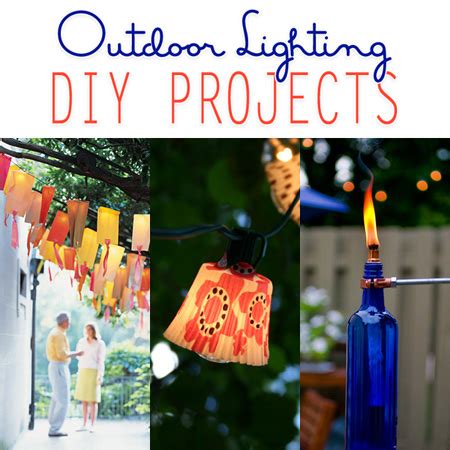 Outdoor Lighting DIY Projects - The Cottage Market