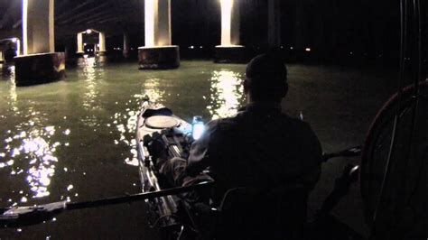 Galveston Causeway Night Fishing 7/3/14 - YouTube