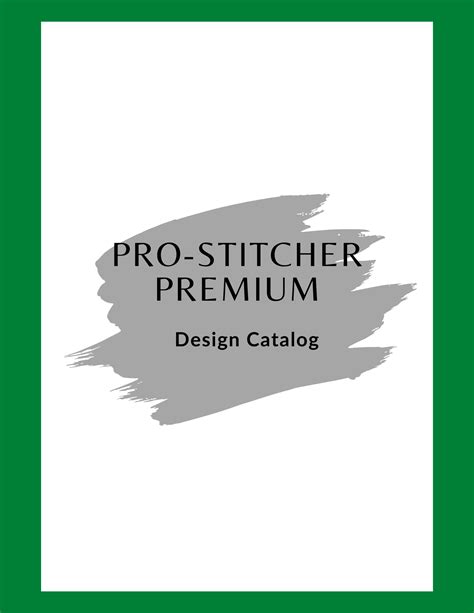 Pro-Stitcher Premium Designs Catalog - Whitlock's