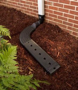 Low Profile Downspout Adapter Drainage Kit with Extension - Gutter Help