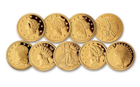 Smithsonian U.S. Classic Gold Coin Designs 9-pc Collection | GovMint.com