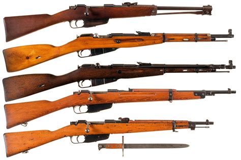 Five Military Bolt Action Long Guns | Rock Island Auction