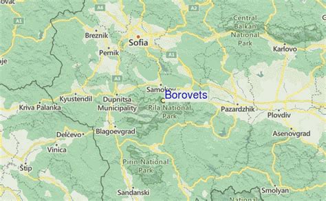 Borovets Ski Resort Guide, Location Map & Borovets ski holiday accommodation