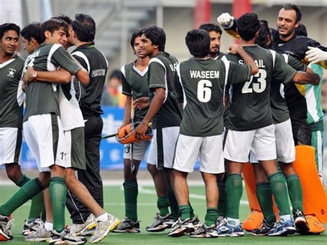 Pakistani Hockey Team : After winning in asian games 2010 ~ All About Pakistan