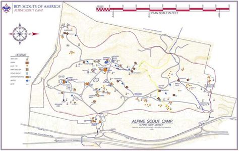 Camp Map – Alpine Scout Camp and Reeves Lodge Training Center