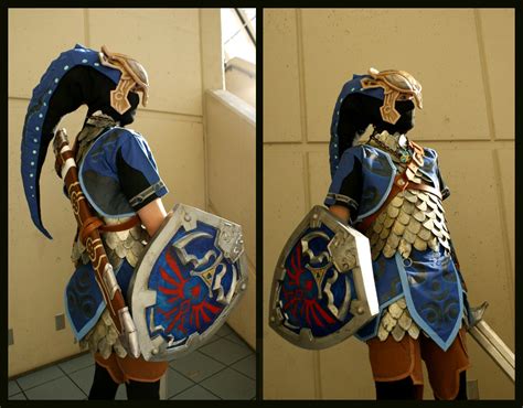 Stunning large-scale Zora Armor costume - Zelda Universe