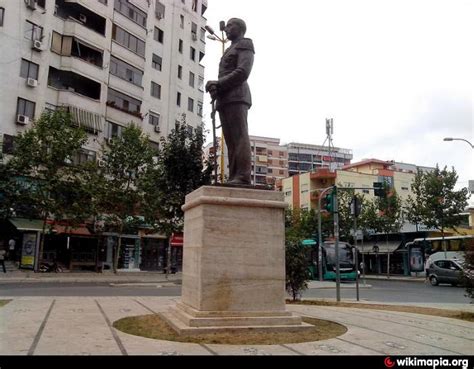 King Zog Statue - Tirana