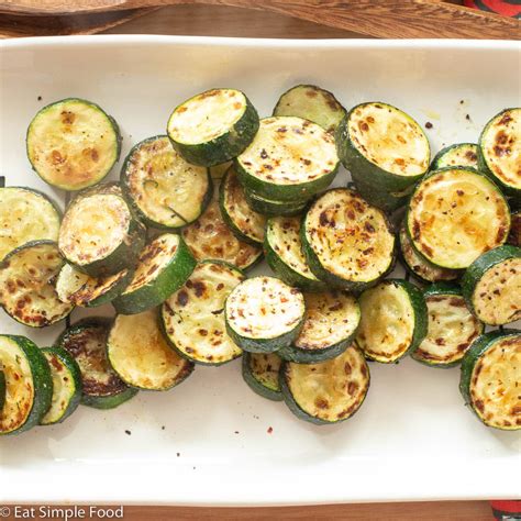 Simple Pan Fried Zucchini Rounds Recipe and Video - Eat Simple Food