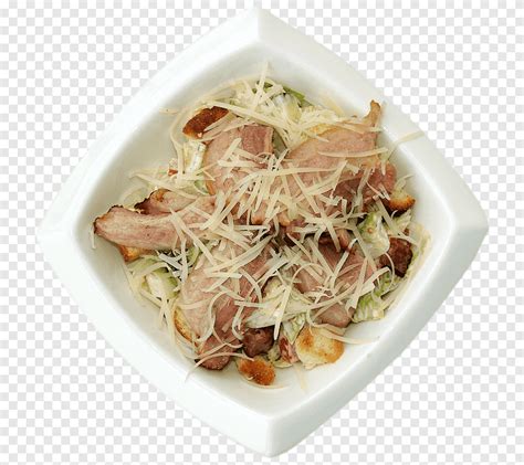 Carpaccio Bacon Caesar salad Shirataki noodles, bacon, food, recipe png ...