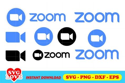 Zoom Logo SVG - Gravectory