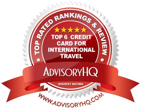 Top 6 Best Credit Cards for International Travel | 2017 Ranking & Reviews | Best No Foreign Fee ...