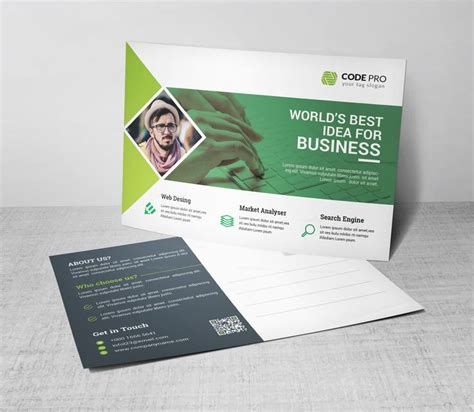 Creative Business Postcard 002783 - Template Catalog | Business ...