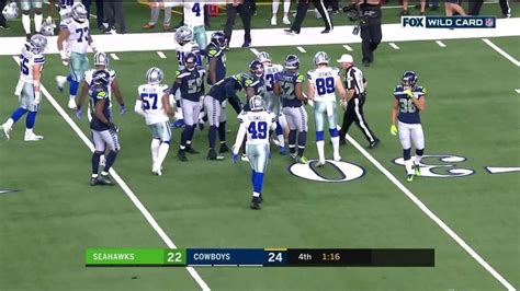 Seahawks vs. Cowboys Wild Card Round Highlights | NFL 2018 Playoffs ...