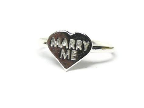 Will You Marry Me ring marriage proposal ring sterling silver