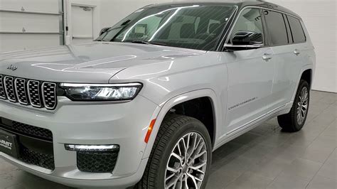 2021 JEEP GRAND CHEROKEE L FISRT LOOK WALK AROUND REVIEW SUMMIT RESERVE ZYNITH SILVER SOLD ...