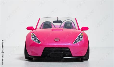 Kent, uk, 01.01.2023, A Barbie Glam Convertible Sports Toy Vehicle ...