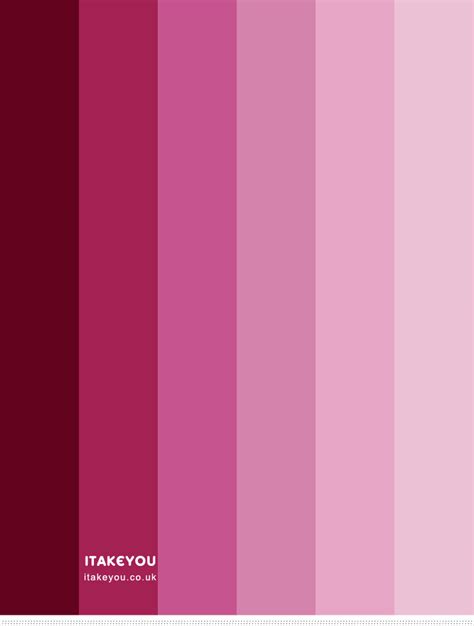 15 Pink Color Palette Inspirations With Names Hex Codes! – Inside Colors | truongquoctesaigon.edu.vn
