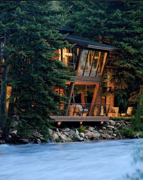 Beautiful River House, Colorado | Most Beautiful