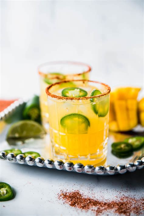 Spicy Mango Margaritas – Life She Lives