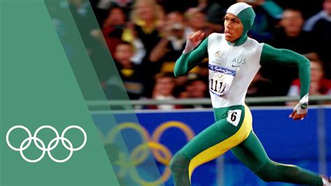 Cathy Freeman wins 400m gold - On This Day September 25 - YouTube