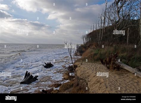 Effects of coastal erosion Stock Photo - Alamy