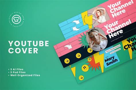 20+ Best YouTube Cover Art & Banner Templates (Free & Pro) | Design Shack