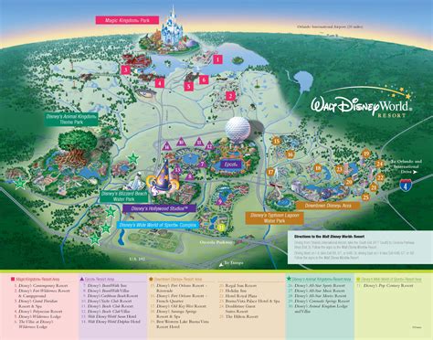 Printable Disney World Maps 2024 - Printable Calendars AT A GLANCE