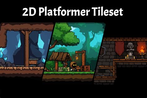 2D Platformer Tileset | 2D Environments | Unity Asset Store