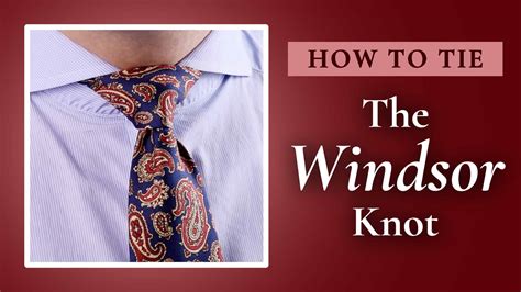 How To Tie A Full / Double Windsor Knot & What Not To Do