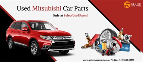 Buy Used Mitsubishi Car Parts and Save More! - SELECT USED PARTS