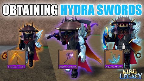 All Hydra Swords Showcase | King Legacy - YouTube