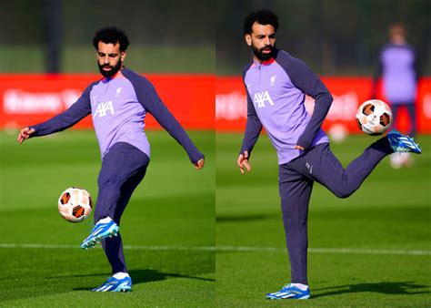 Mo Salah back in Liverpool training after hamstring injury - Futbol on ...